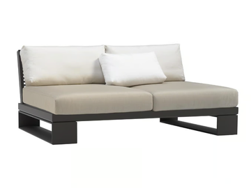 LANDSCAPE ALU SF4630 - 2 seater aluminium garden sofa by Andreu World - view 2